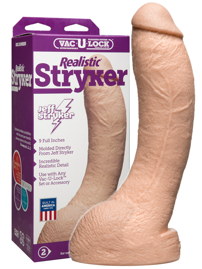 Vac-U-Lock - Jeff Stryker Realistic Cock