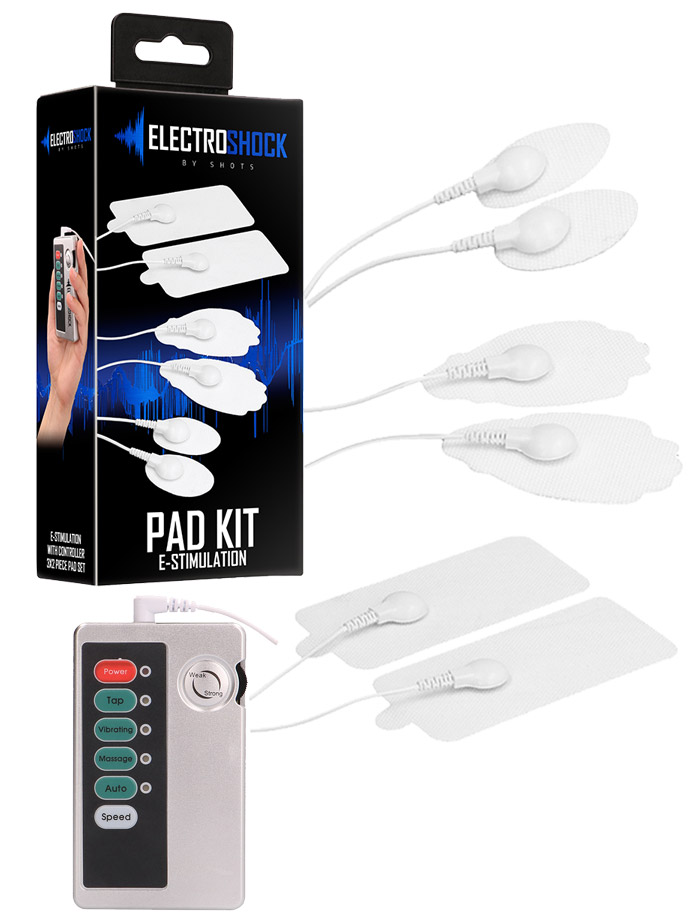 Electroshock - E-Stim Pad Kit white