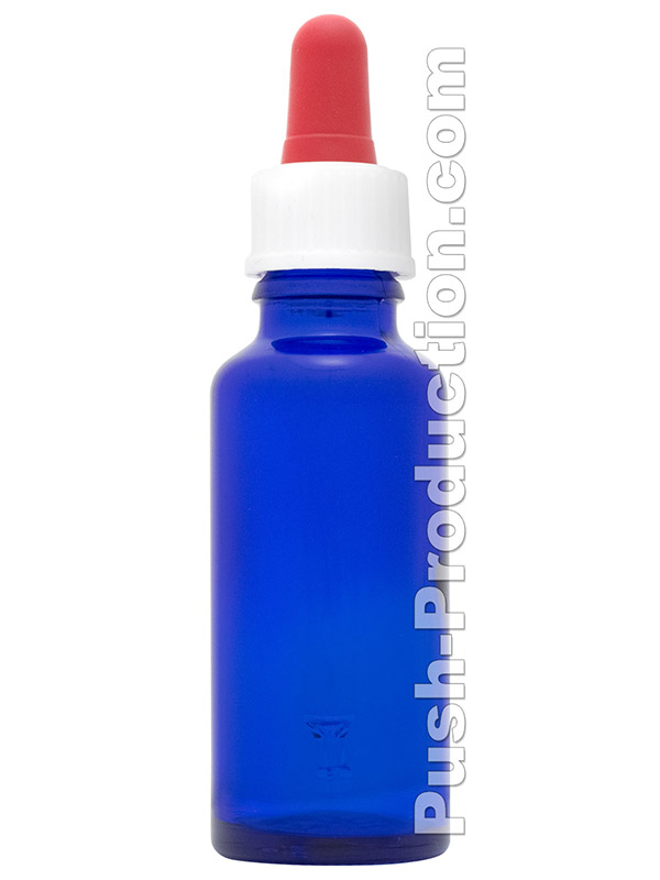 Mix Bottle Blue with red tip