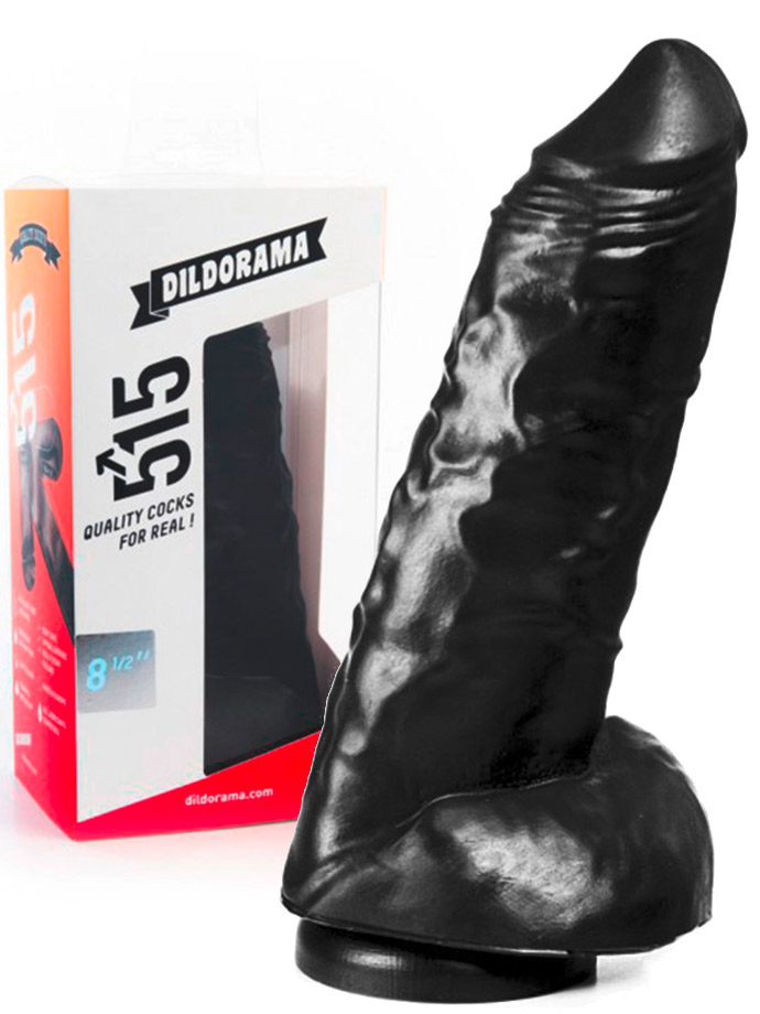 Dildorama 515 line 8.5 inch Suction - Black