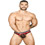 FUKR Gloss Air Thong with Gigolo Mesh - Red