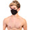 Face Mask Fabric with Filter - Black