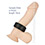 Push Xtreme Leather - Knoxville Cock & Ball Velcro Strap Small