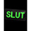 OUCH! Paddle - SLUT - Glow in the Dark