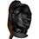 OUCH! Xtreme Mask with Brown Ponytail